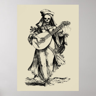 Dead Musician - black print