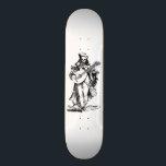 Dead Musician Skateboard Deck<br><div class="desc">Black print.
Repro by Bela Manson.</div>