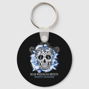 Dead Pancreas Society Diabetes Awareness Sugar Sku Keychain