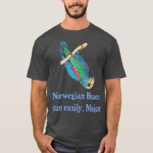 Dead Parrot Norwegian Blues Stun Easily Major T_Shirt