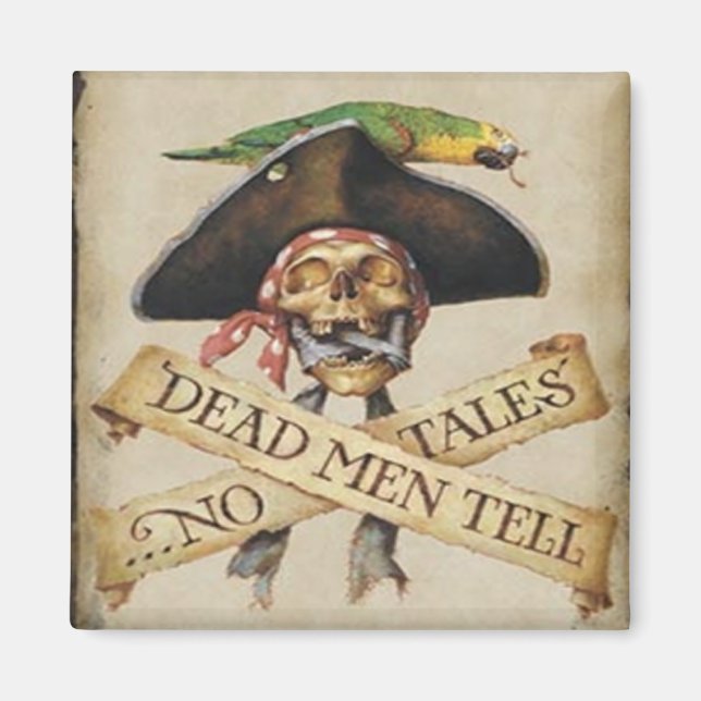 Dead Pirate Magnet (Front)