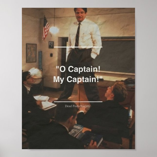 Dead Poet Society 3 Poster (Front)