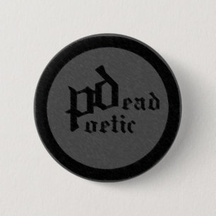 dead poetic (band) pinback button