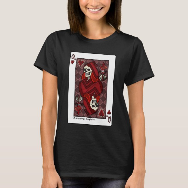 Dead Queen of Hearts  T-Shirt (Front)