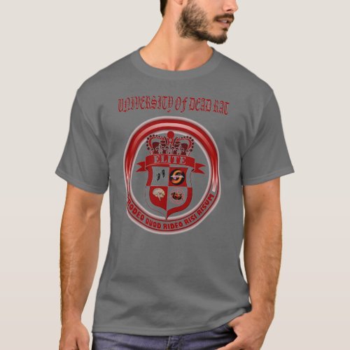 dead rat university logo T_Shirt