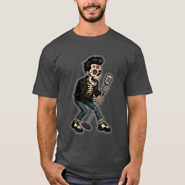 Dead Rockabilly Singer T-Shirt (Front)