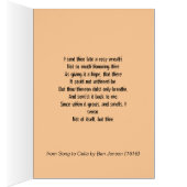 Dead Roses: Rose in bloom Cards (Inside (Right))