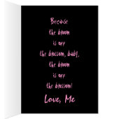 Dead Roses: The bloom is off the blossom, baby. (Inside (Right))