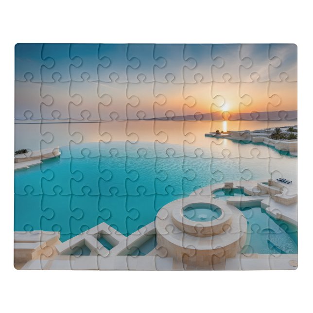 Dead Sea in Israel Jigsaw Puzzle (Puzzle Horizontal)