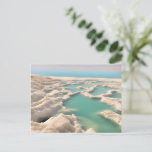 Dead sea in Israel Postcard