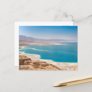 Dead Sea in Israel Postcard