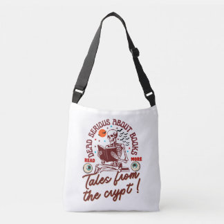 Dead Serious About Books: Tales From The Crypt Crossbody Bag