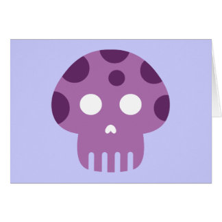 Dead Skull Poison Mushroom Cards