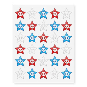 Dead Stars Temporary Tattoos