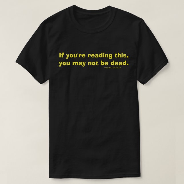 Dead T-Shirt (Design Front)