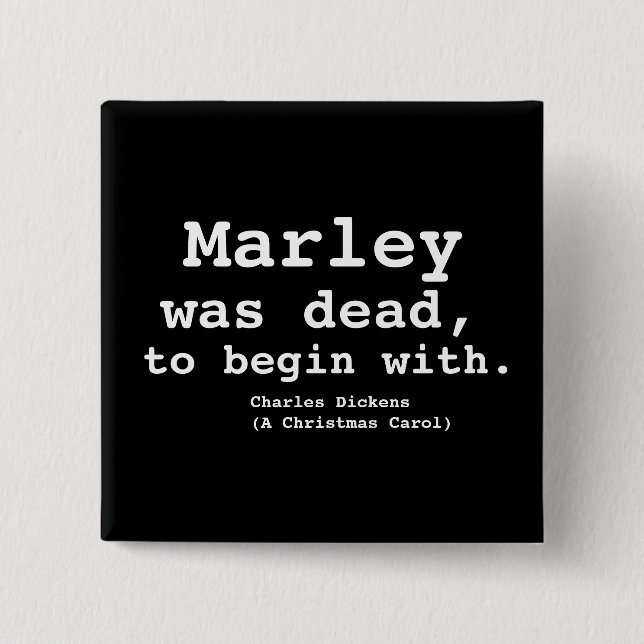 Dead-The Scrooge Collection Pinback Button (Front)