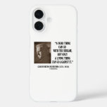 Dead Thing With Stream Living Thing Chesterton Qte iPhone 16 Case