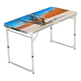 Dead tree in Deadvlei, Namibia Beer Pong Table