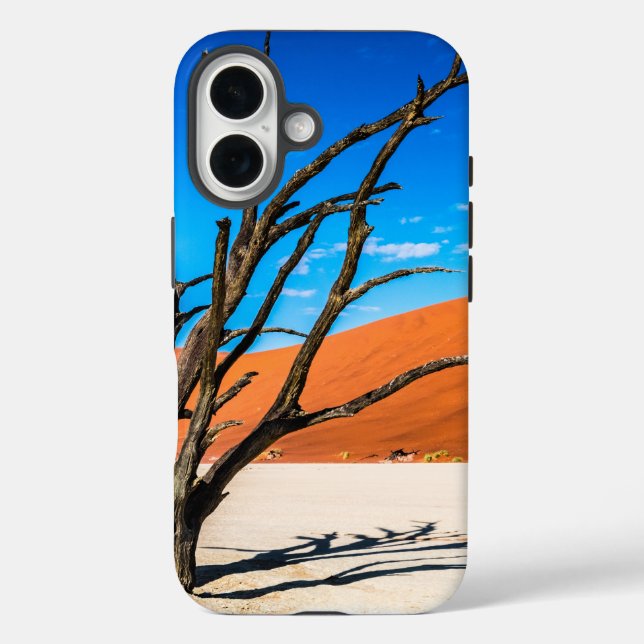 Dead tree in Deadvlei, Namibia Case-Mate iPhone Case (Back)
