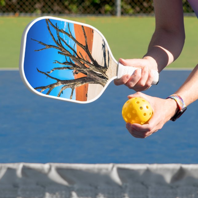Dead tree in Deadvlei, Namibia Pickleball Paddle (Insitu)
