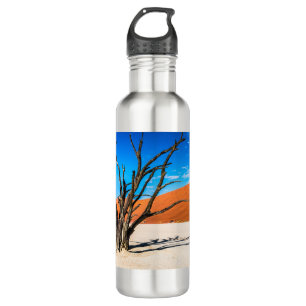 Dead tree in Deadvlei, Namibia Stainless Steel Water Bottle