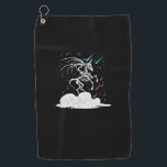 Dead Unicorn Skeleton Rainbow Artwork T-Shirt Golf Towel<br><div class="desc">Dead Unicorn Skeleton Rainbow Artwork T-Shirt</div>