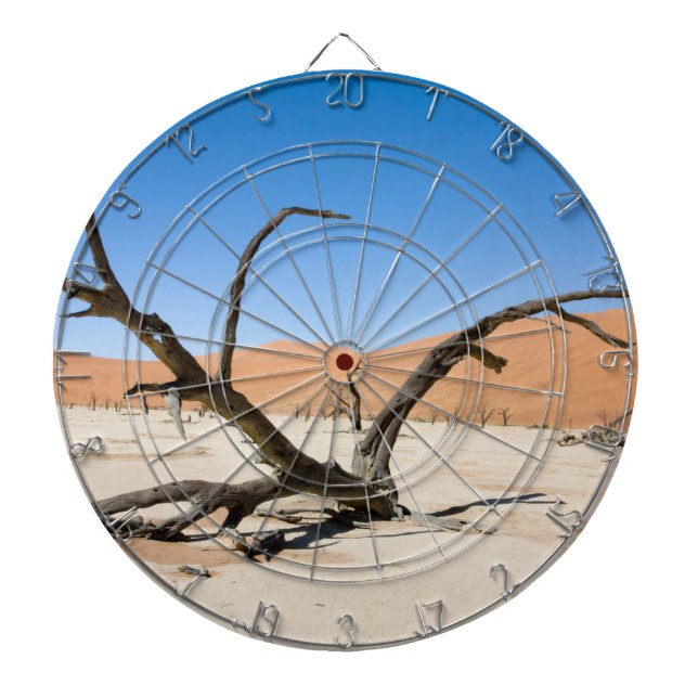 Dead Vlei, Namibia Dart Board (Front)