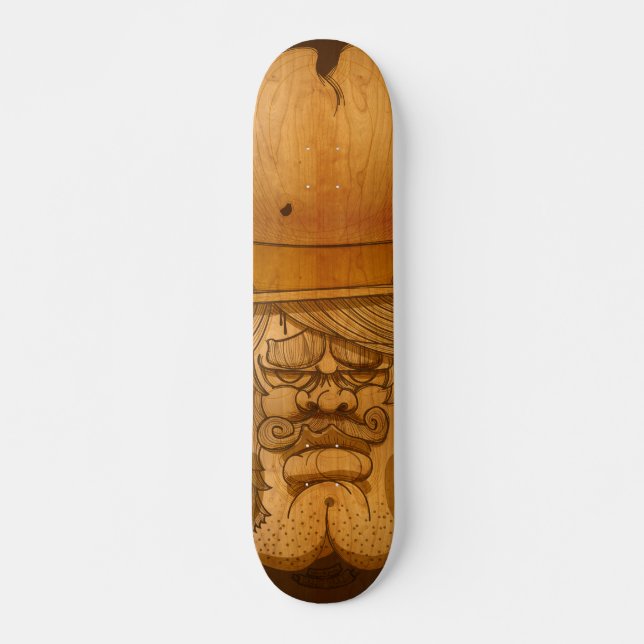 Dead Wood Skateboard Deck (Front)
