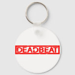 Deadbeat Stamp Keychain