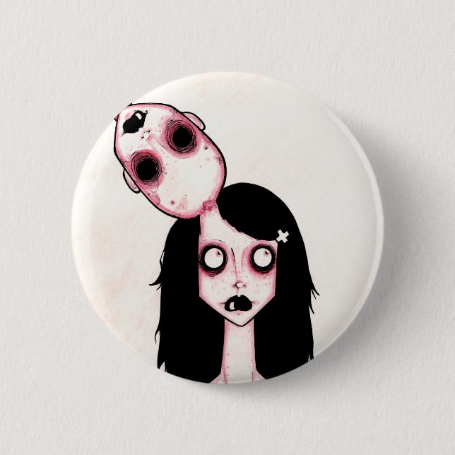 Deadhead Pinback Button (Front)