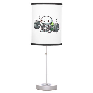 Deadlift Cute Turtle Classic T-Shirt Table Lamp