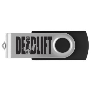 Deadlift - Powerlifting Motivational Flash Drive