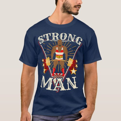 Deadlift Shirt _ Vintage Circus Strongman