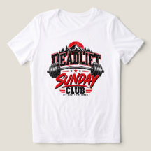 Deadlift Sunday Club Vintage Powerlifting Badge