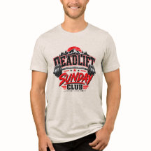 Deadlift Sunday Club Vintage Powerlifting Badge