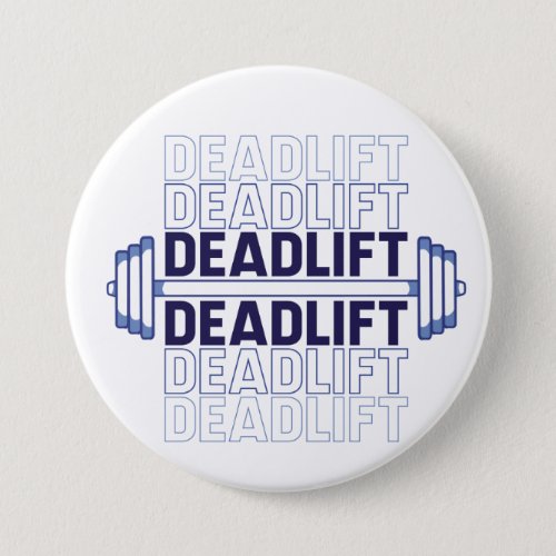 Deadlift weightlifting design button