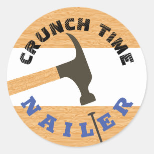 Deadline crunch time employee recognition stickers