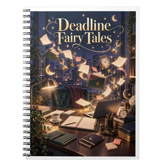 Deadline Fairy Tales notebook ✨ (Front)
