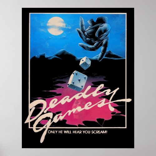 Deadly Games 1989 Poster