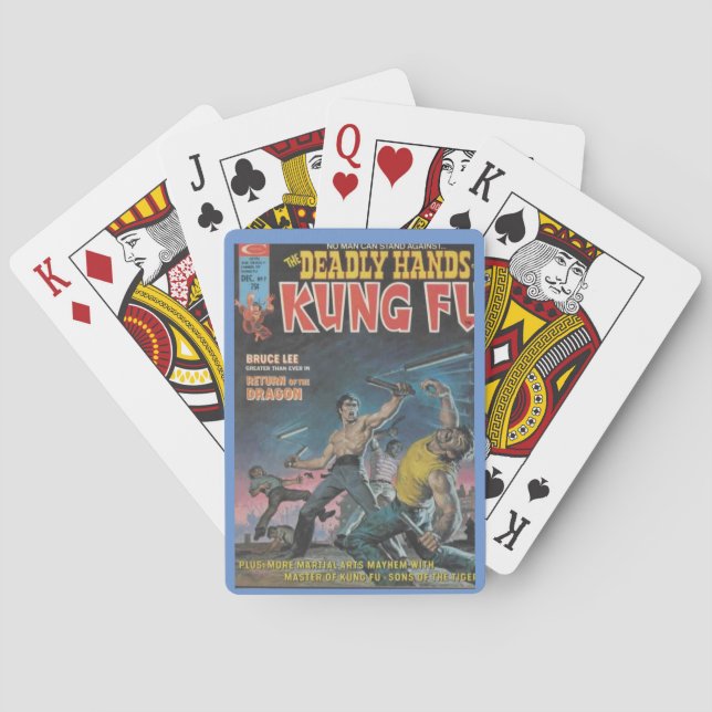 Deadly Hands 2 Poker Cards (Back)
