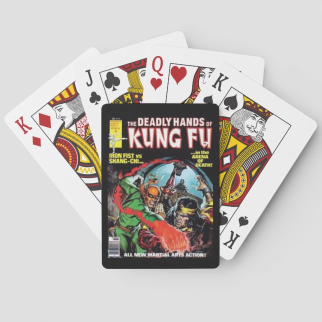Deadly Hands 9 Poker Cards (Back)