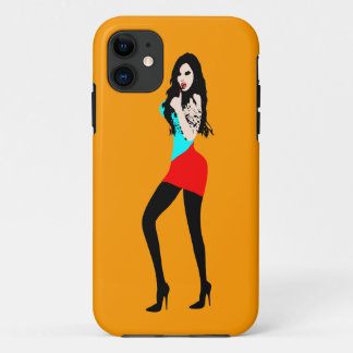 ♔♥°•Deadly Hot Vampire Girl iPhone 5 Case•°♥♔ iPhone 11 Case