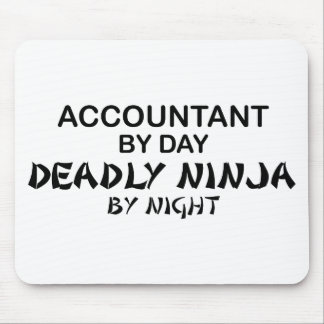 Deadly Ninja by Night - Accountant Mouse Pad