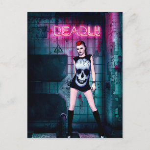 Deadly Rebel Postcard