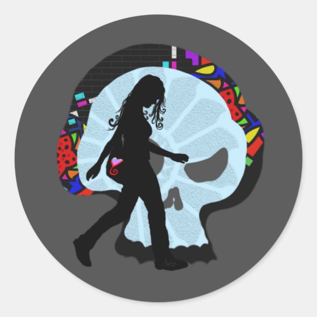 Deadly Style Classic Round Sticker (Front)