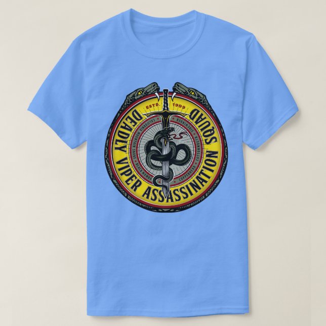 Deadly Viper Assassination Squad T-Shirt (Design Front)