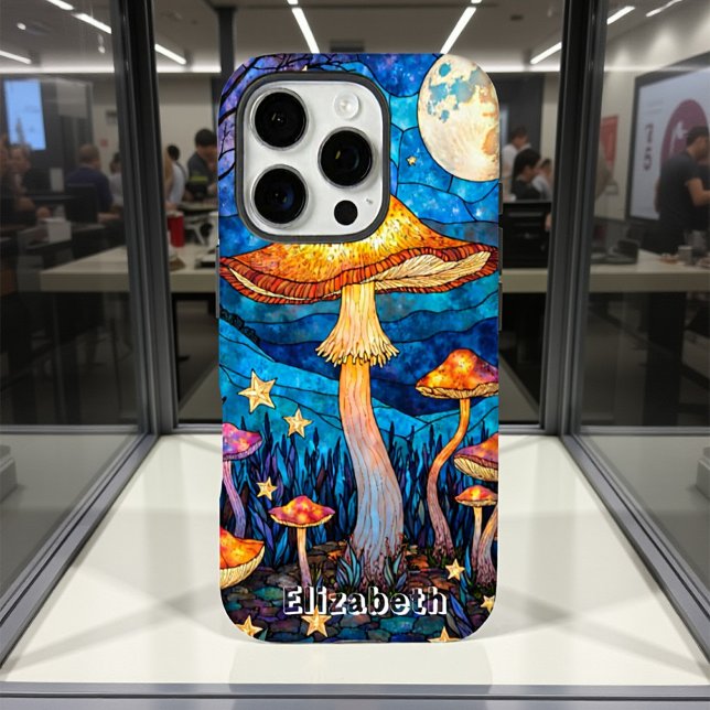 Deadly Webcap Moonlight Forest Case-Mate iPhone Case (Creator Uploaded)