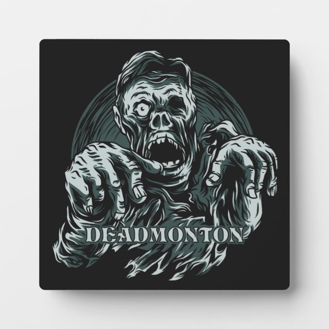 DEADMONTON plaque (Front)