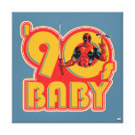 Deadpool | 90&#39;s Baby Canvas Print