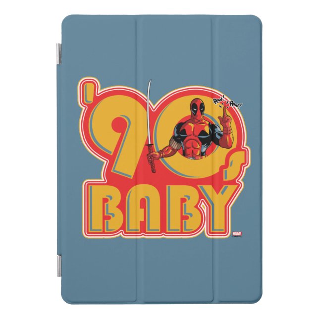 Deadpool | 90's Baby iPad Pro Cover (Front)